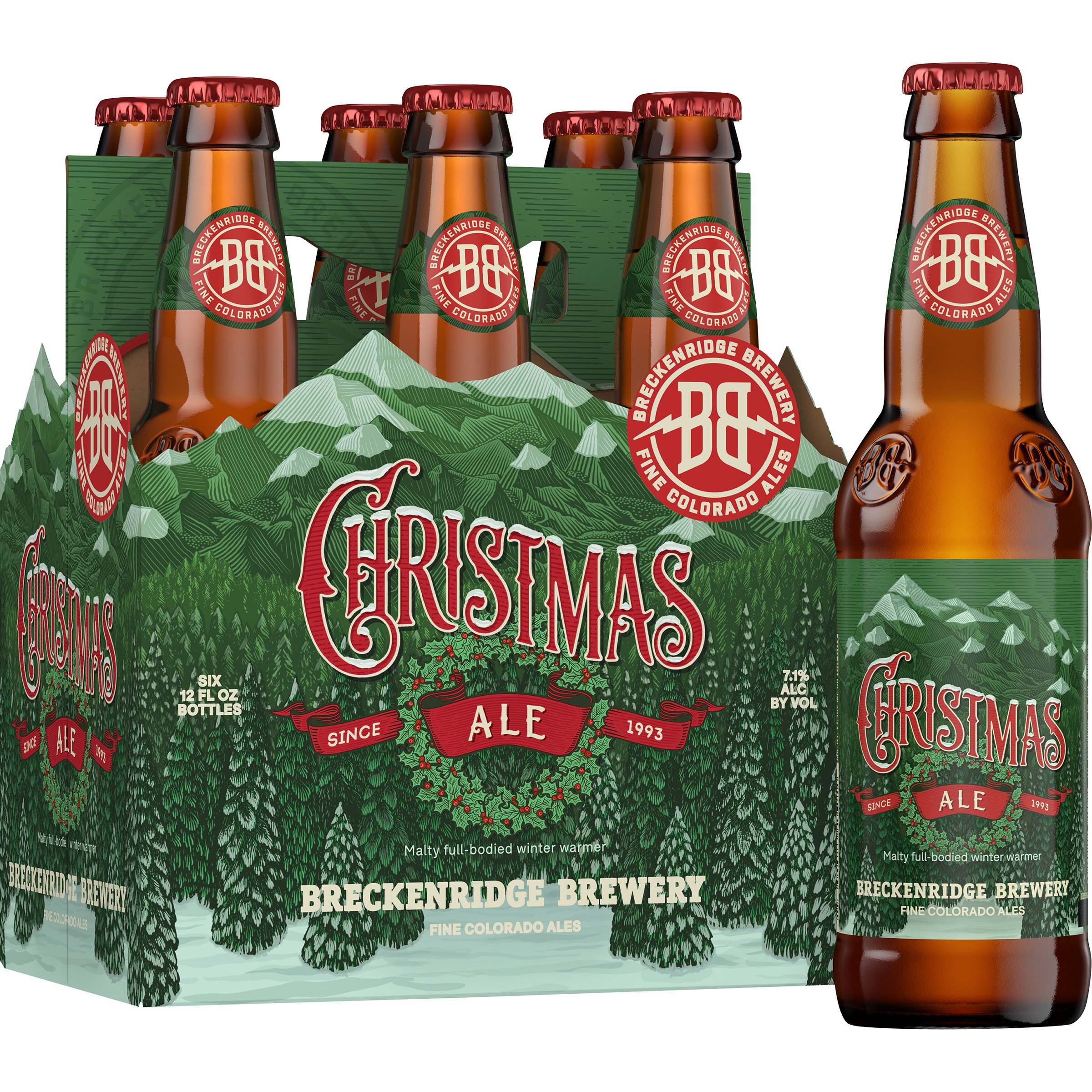 Breckenridge Seasonal Christmas Ale Craft Beer 6 pk Bottles - Shop Beer ...