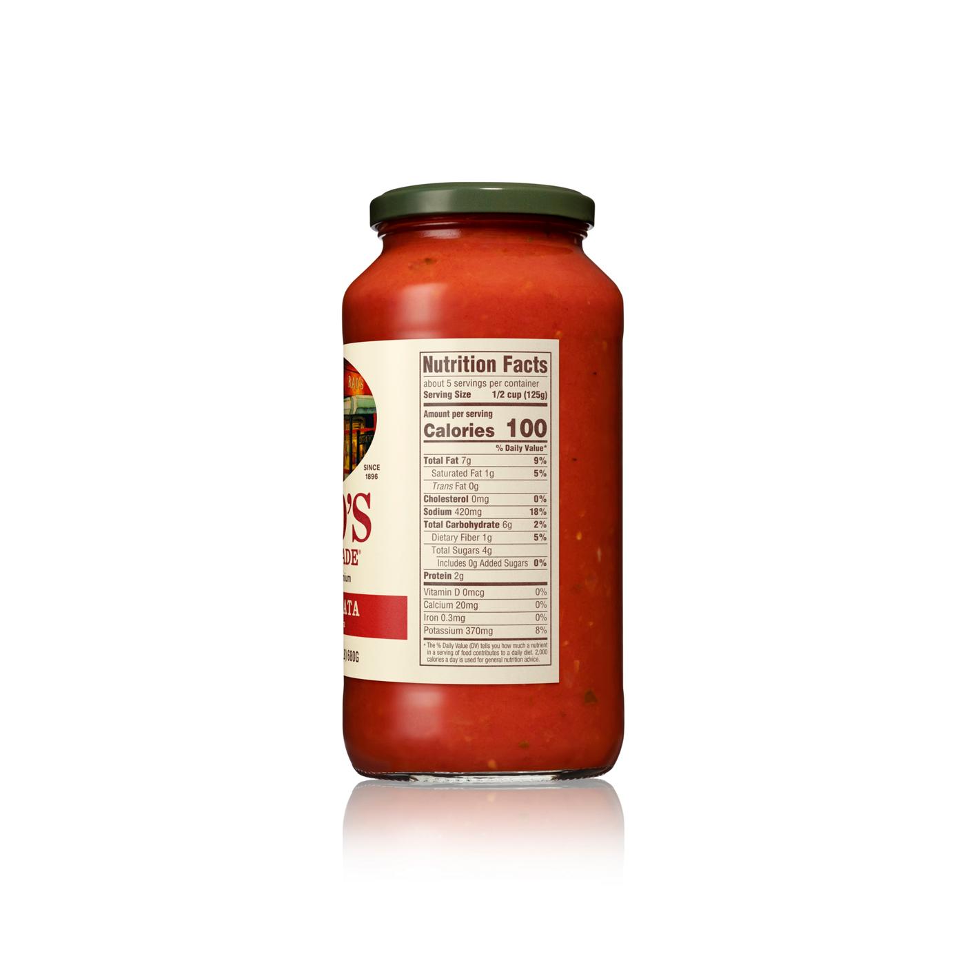 Rao's Homemade Arrabbiata Spicy Tomato Sauce; image 2 of 4