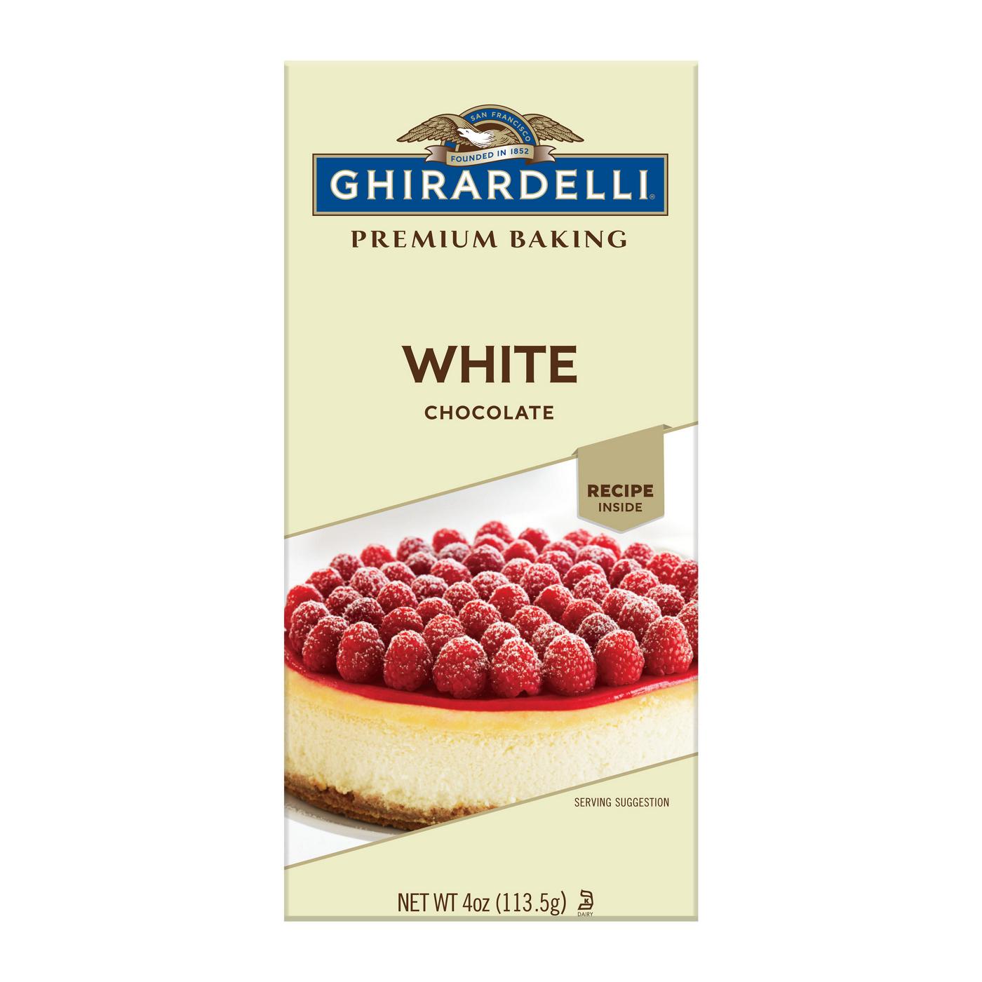 Ghirardelli Premium Baking Bar White Chocolate; image 1 of 4