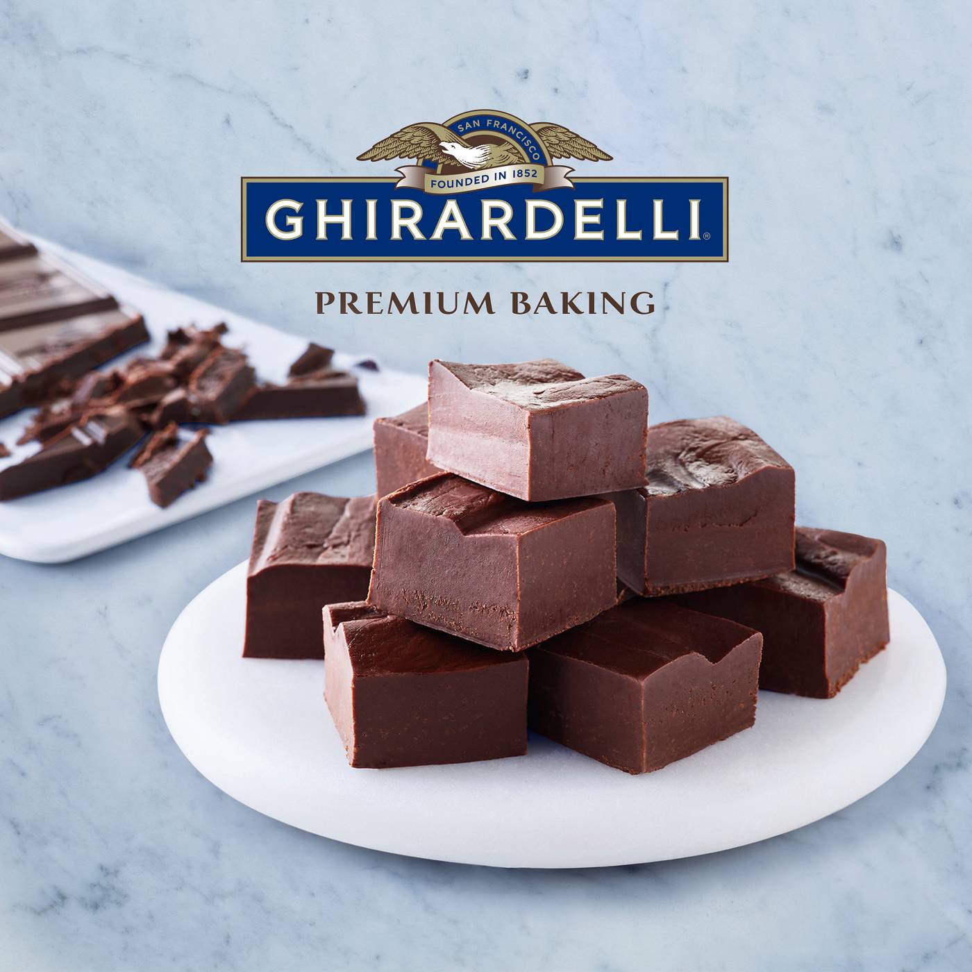 Ghirardelli Premium 100% Cacao Unsweetened Chocolate Baking Bar; image 7 of 8