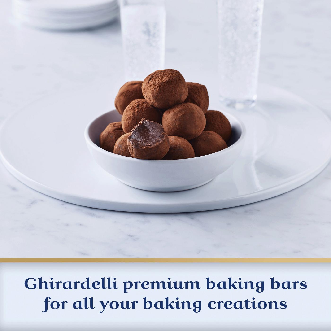 Ghirardelli Premium 100% Cacao Unsweetened Chocolate Baking Bar; image 8 of 8