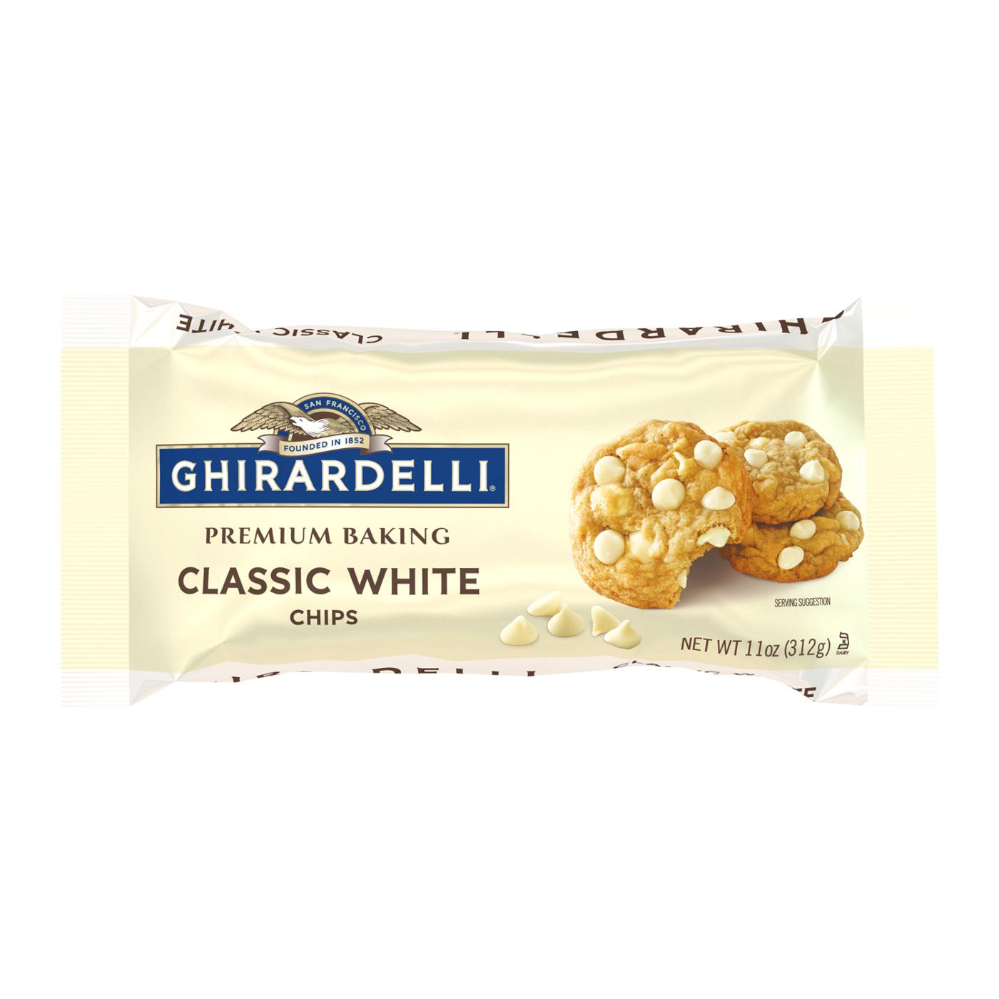 Ghirardelli Classic White Premium Baking Chips; image 1 of 6