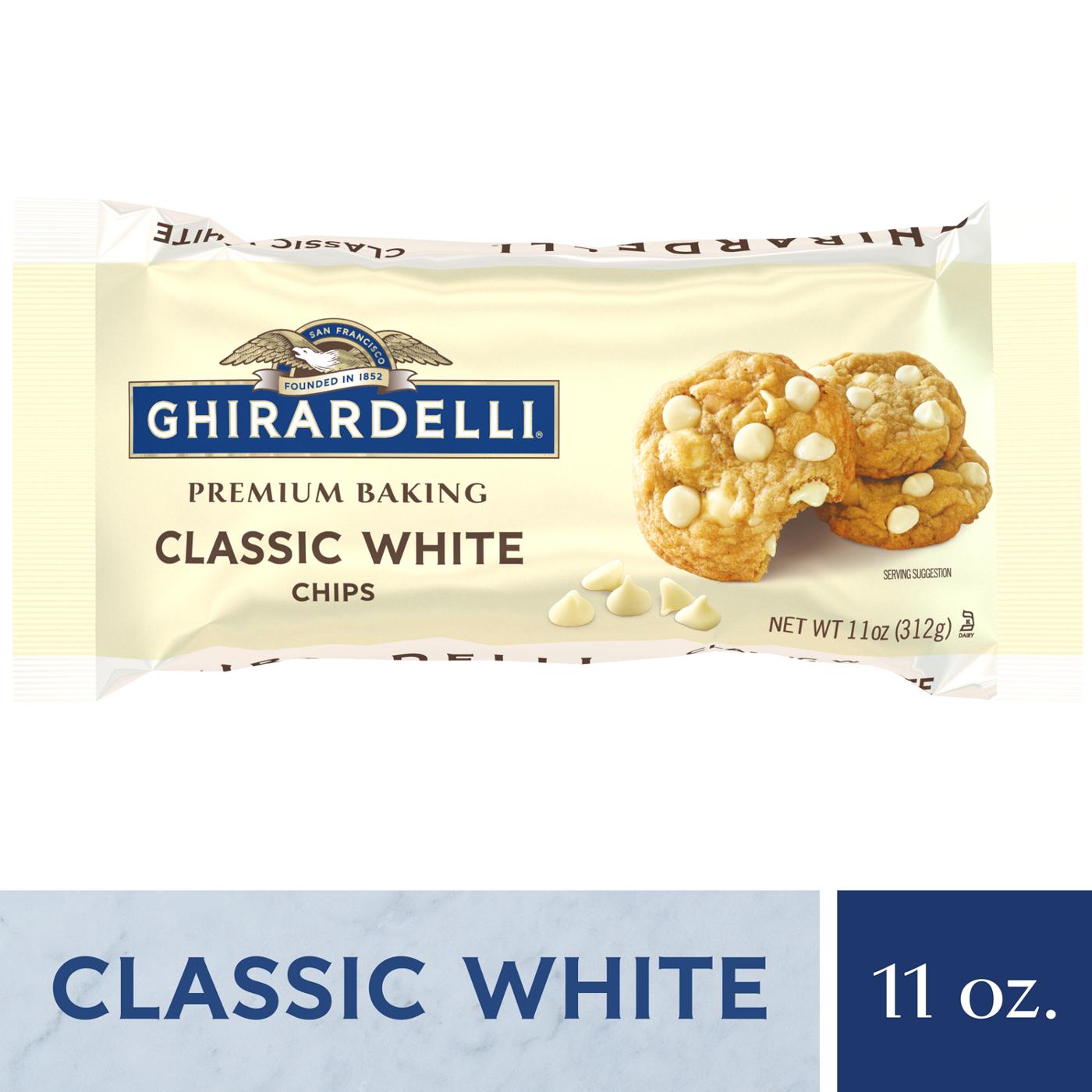 Ghirardelli Classic White Premium Baking Chips; image 5 of 6