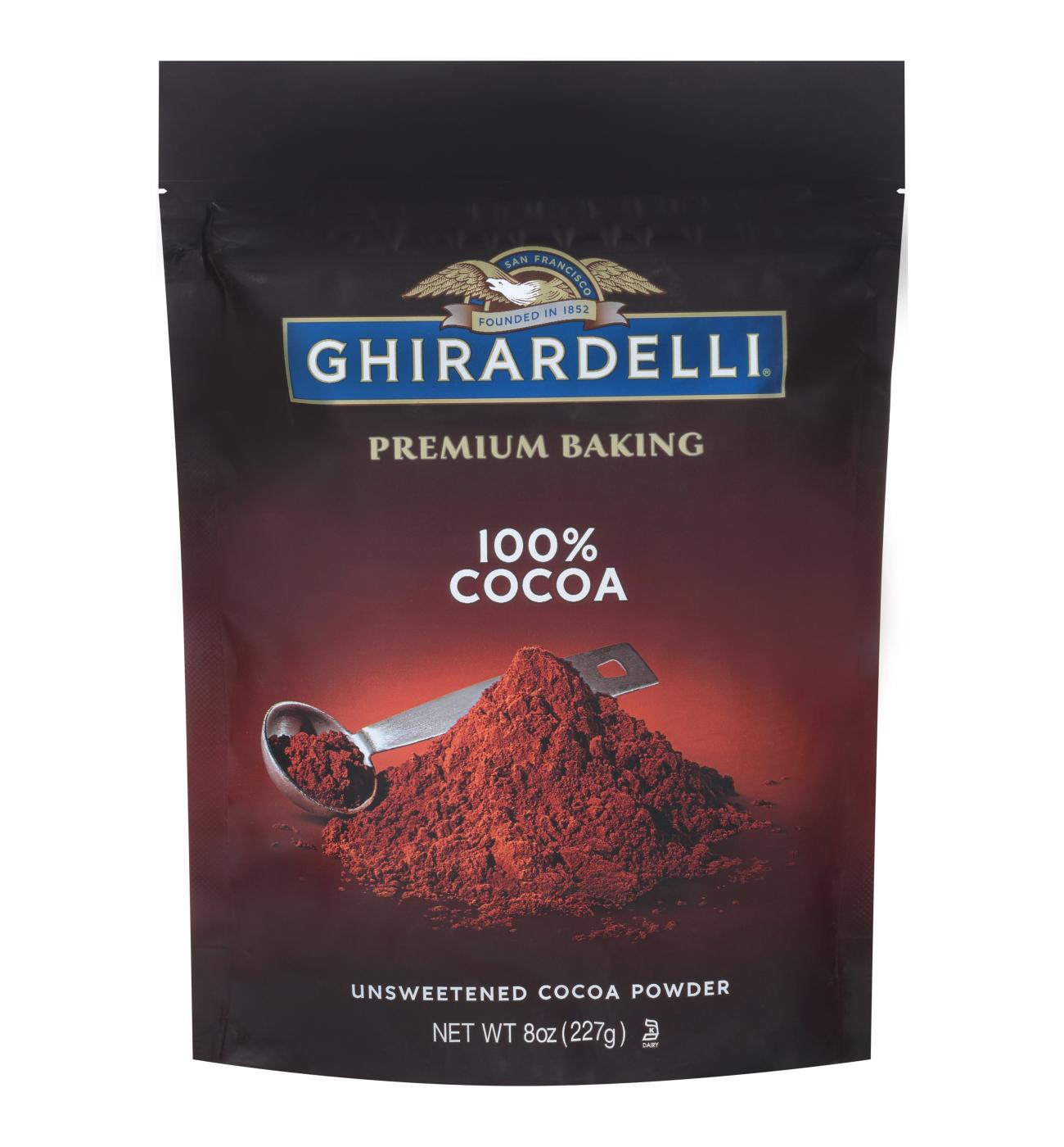Ghirardelli Premium Baking Unsweetened 100% Cocoa Powder; image 1 of 3