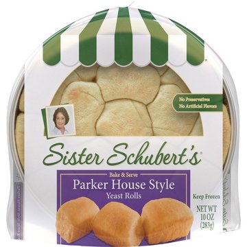 Sister Schubert's Bake & Serve Parker House Style Yeast Rolls, 10 oz