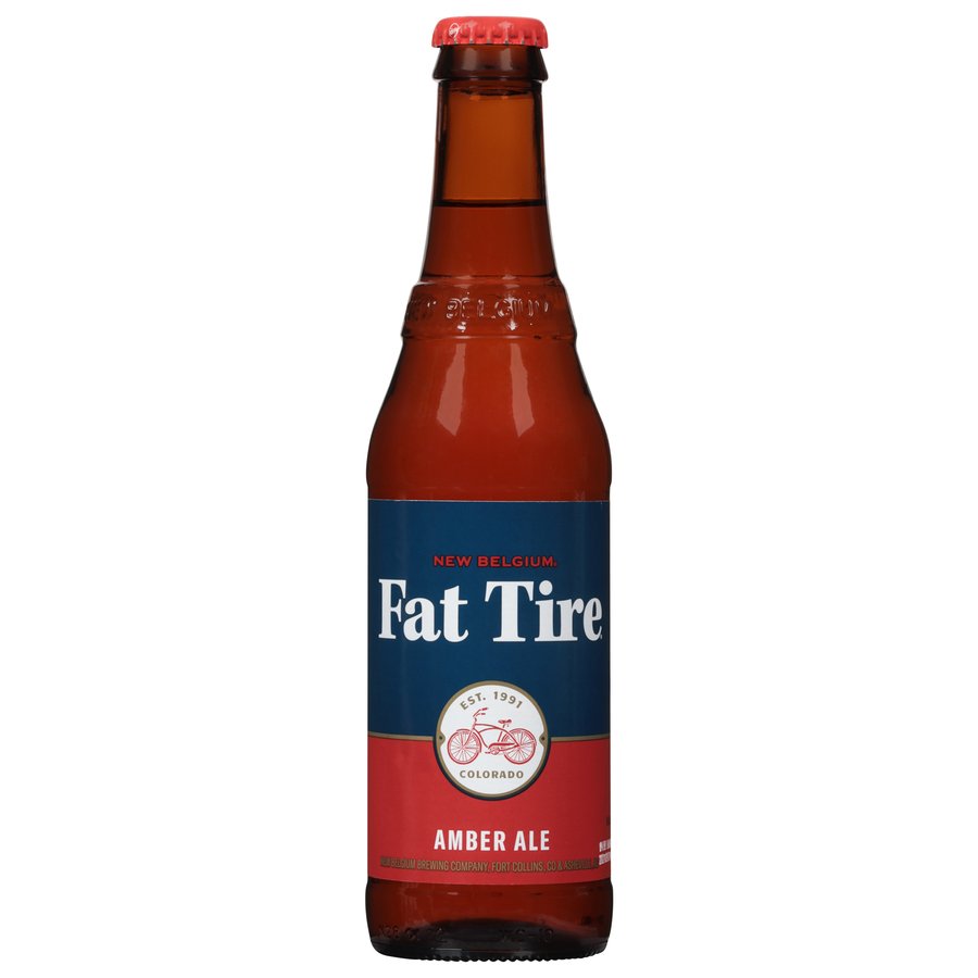 New Belgium Fat Tire Amber Ale, Bottle Shop Beer at HEB