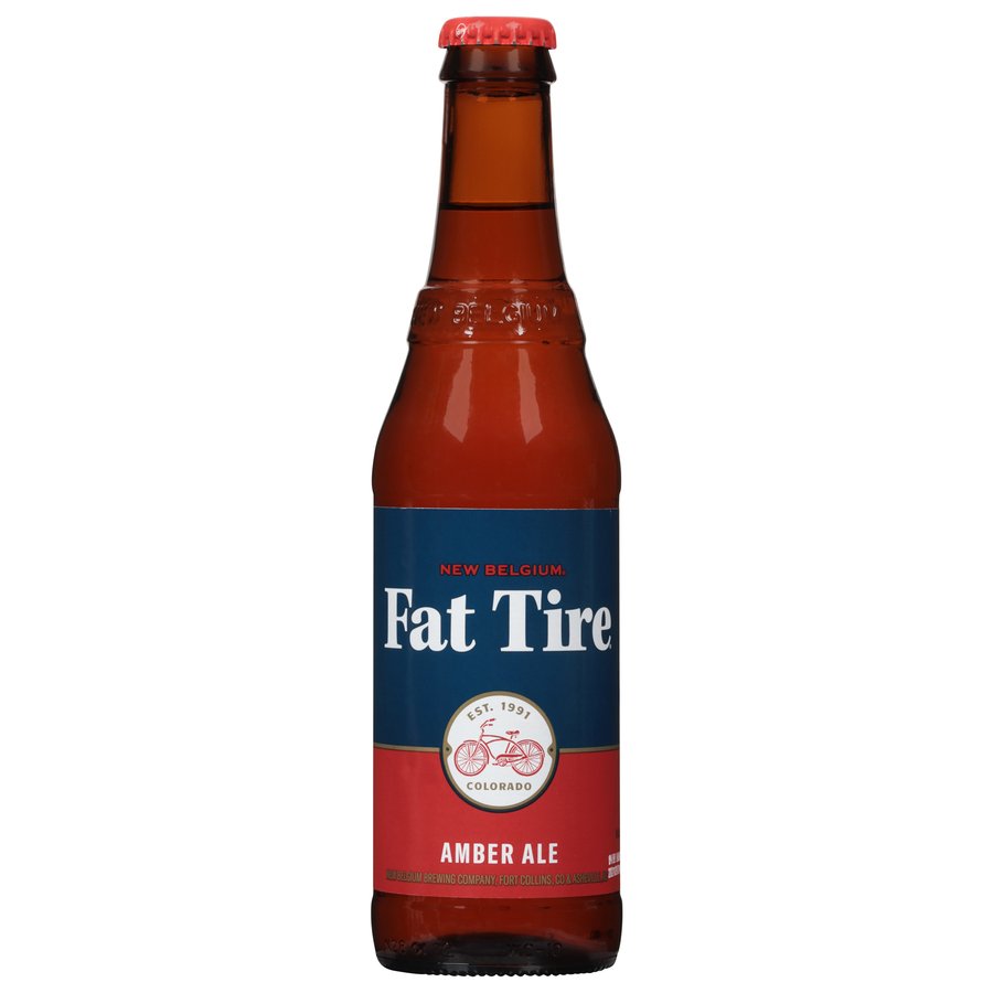 New Belgium Fat Tire Amber Ale, Bottle - Shop Beer at H-E-B