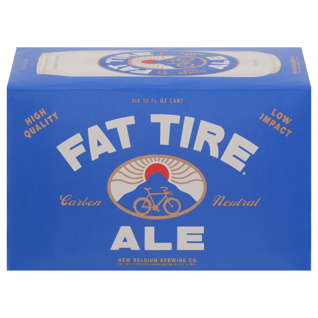 New Belgium Fat Tire Amber Ale Beer 6 pk Cans Shop Beer at HEB