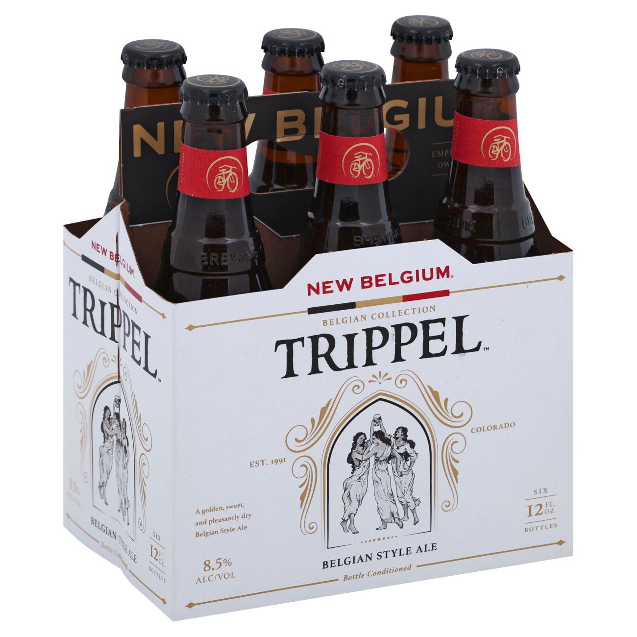 New Belgium Trippel Belgian Style Ale Beer 6 pk Bottles Shop Beer at HEB