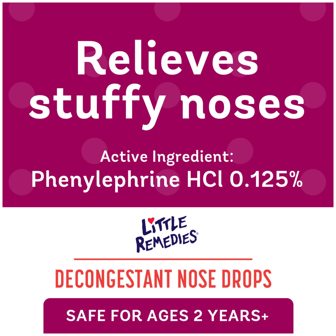 Little Remedies Decongestant Nose Drops; image 4 of 5