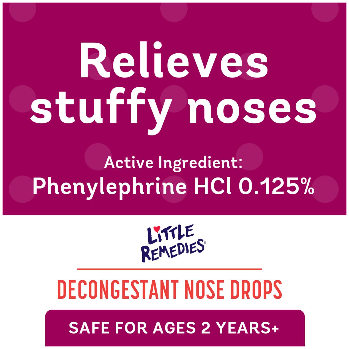 Little Remedies Decongestant Nose Drops; image 5 of 5