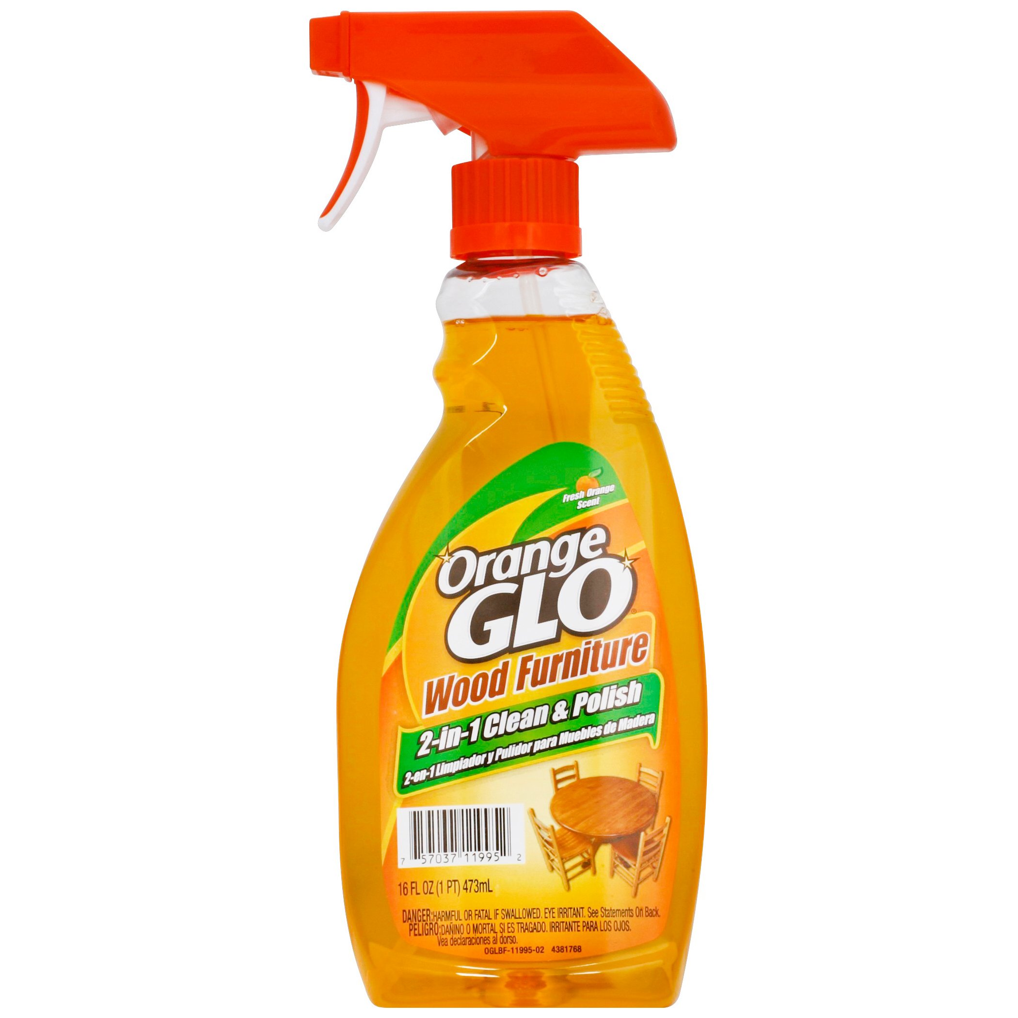 Orange Glo Wood Cleaner & Polisher Spray Shop Wood Cleaner & Polish