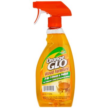 Orange Glo Wood Cleaner & Polisher Spray, 16 oz