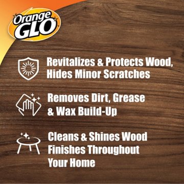 Orange Glo Wood Cleaner & Polisher Spray, 16 oz