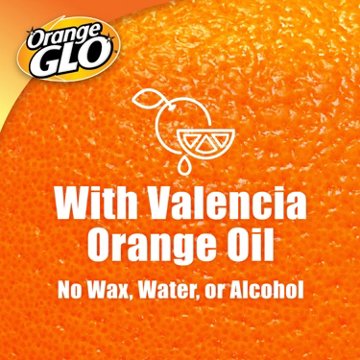 Orange Glo Wood Cleaner & Polisher Spray, 16 oz