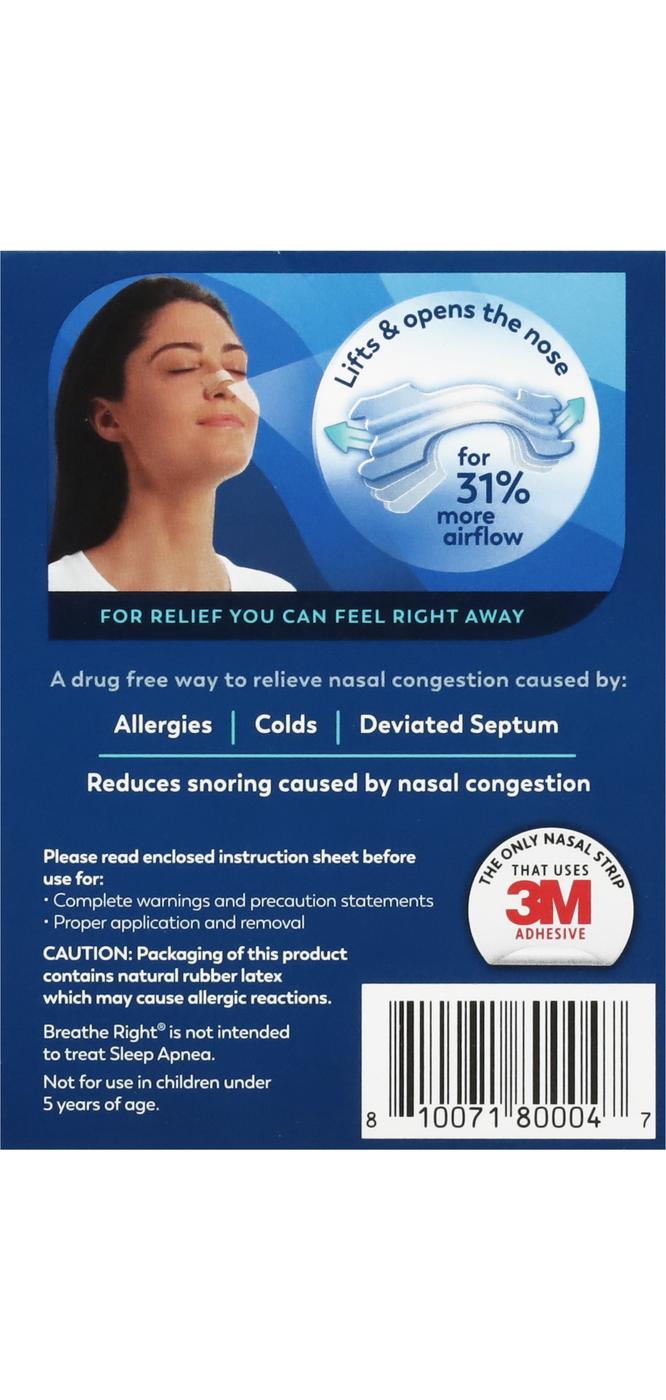 Breathe Right Clear Nasal Strips - Small To Medium; image 4 of 4