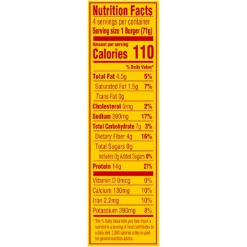 Boca All American Veggie Burgers, 4 ct