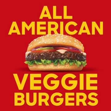 Boca All American Veggie Burgers, 4 ct