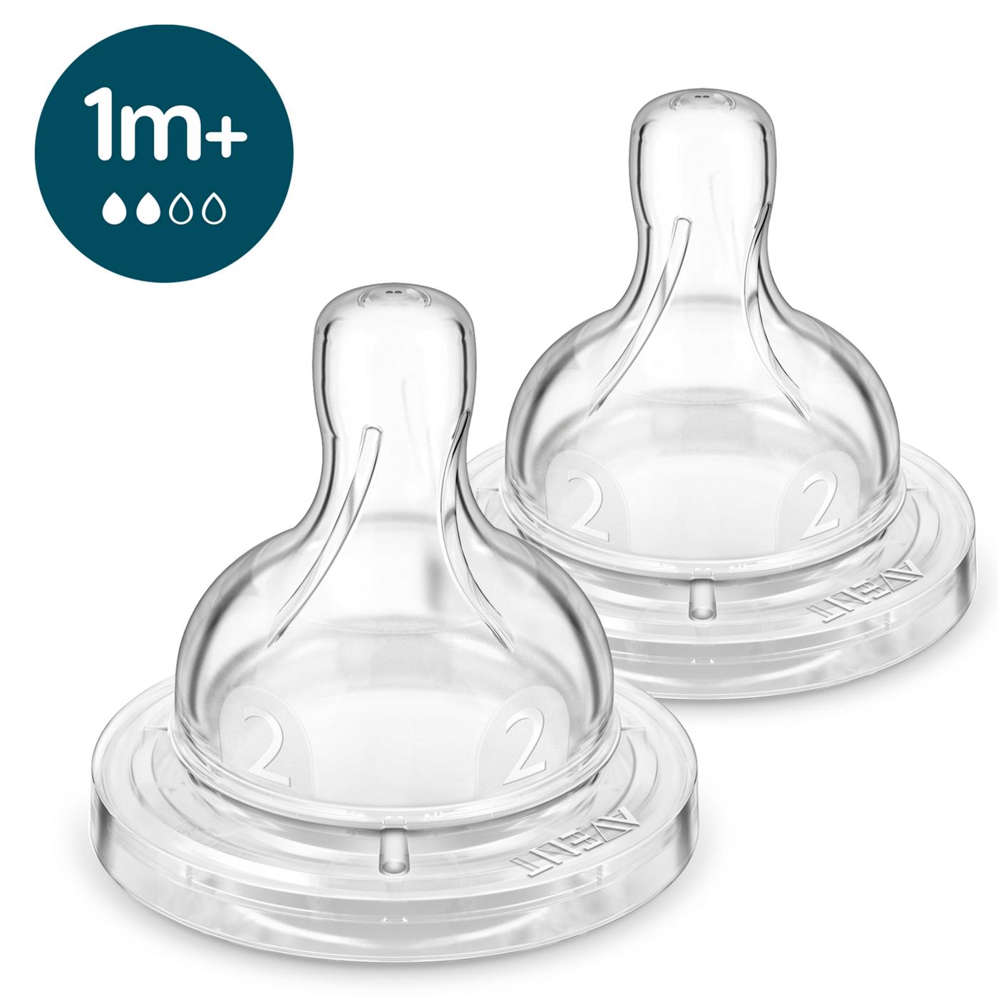 Avent Slow Flow Nipples - 1M+; image 5 of 6