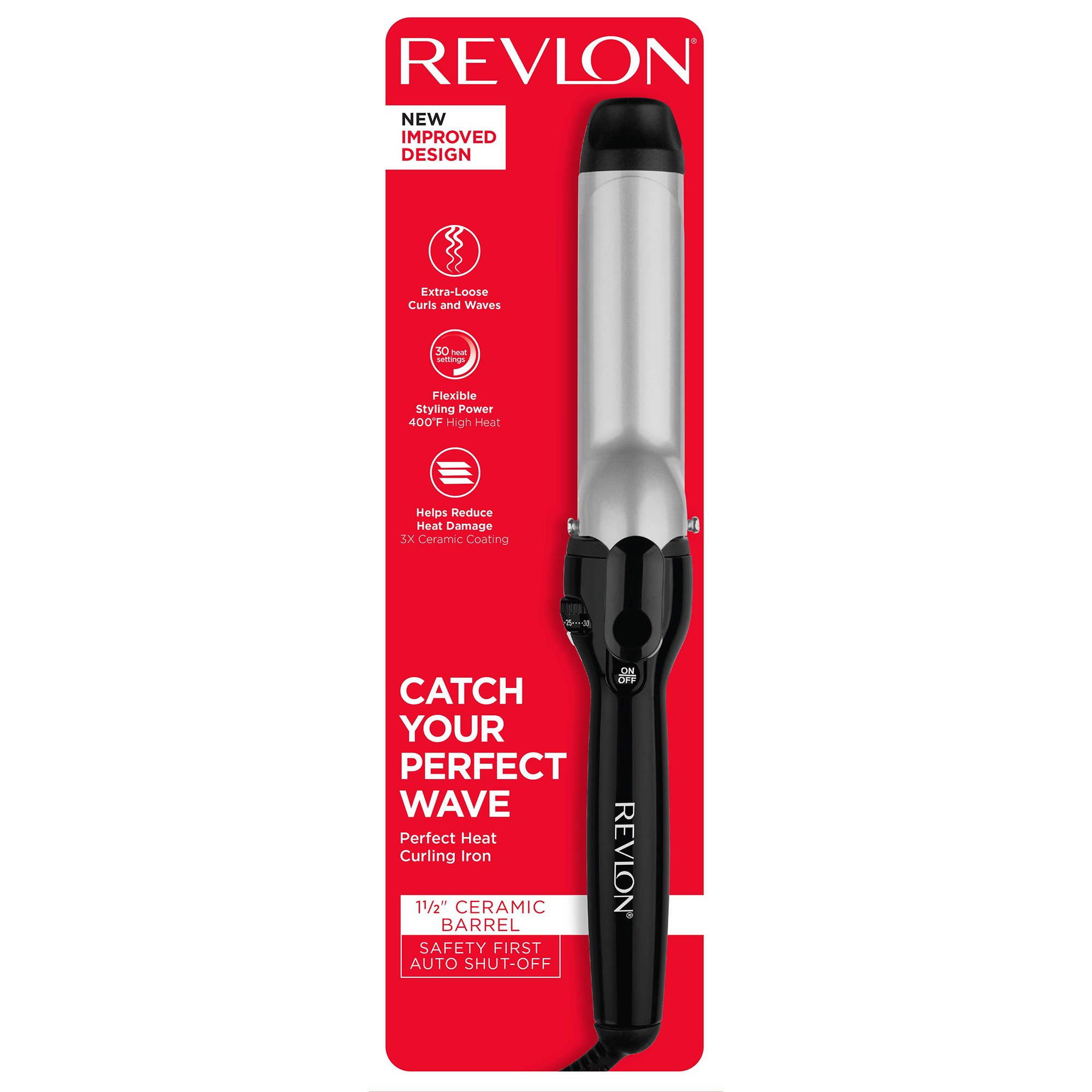 Revlon Ceramic Hair Curling Iron 1-1/2 in - Shop Hair Care at H-E-B