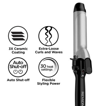 Revlon Ceramic Hair Curling Iron 1-1/2 in