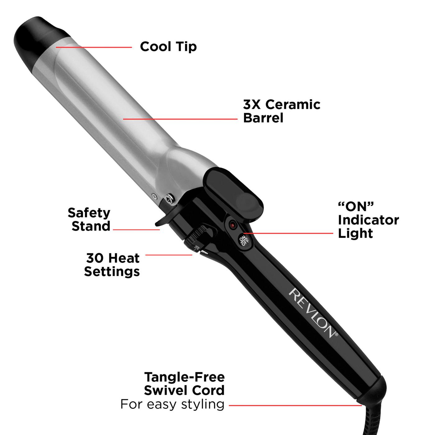 2 barrel hair curling iron, hair