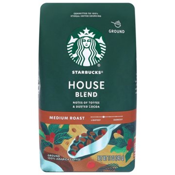 Starbucks House Blend Medium Roast Ground Coffee