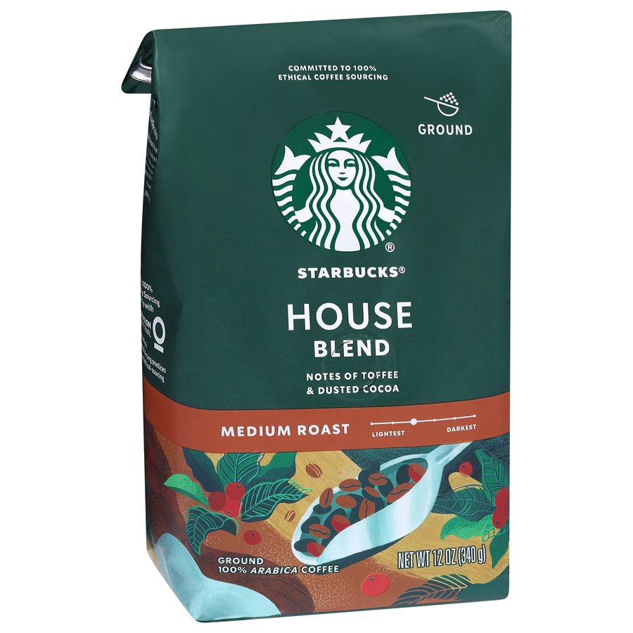 STARBUCKS HOUSE BLEND 250g 10個 Starbucks House Blend Medium Roast Ground Coffee - Shop Coffee at