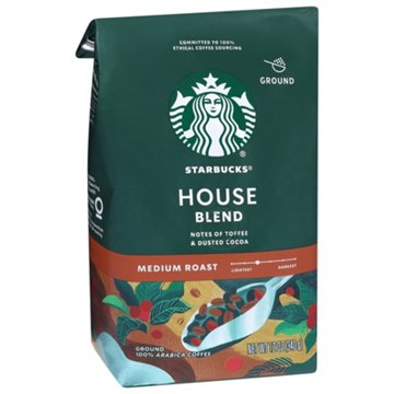 Starbucks House Blend Medium Roast Ground Coffee