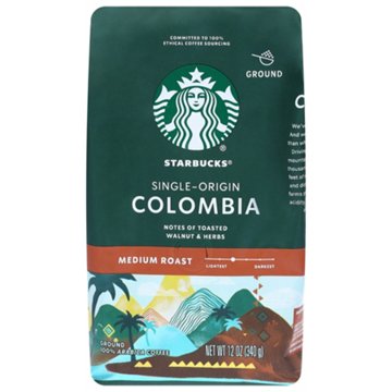 Starbucks Colombia Medium Roast Ground Coffee