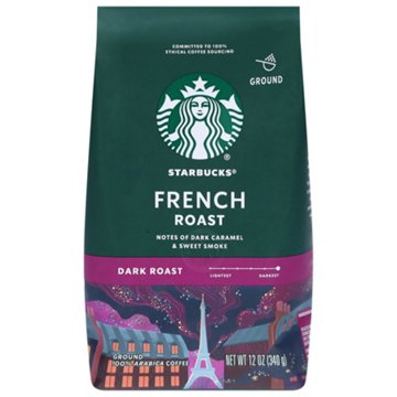 Starbucks French Roast Dark Roast Ground Coffee