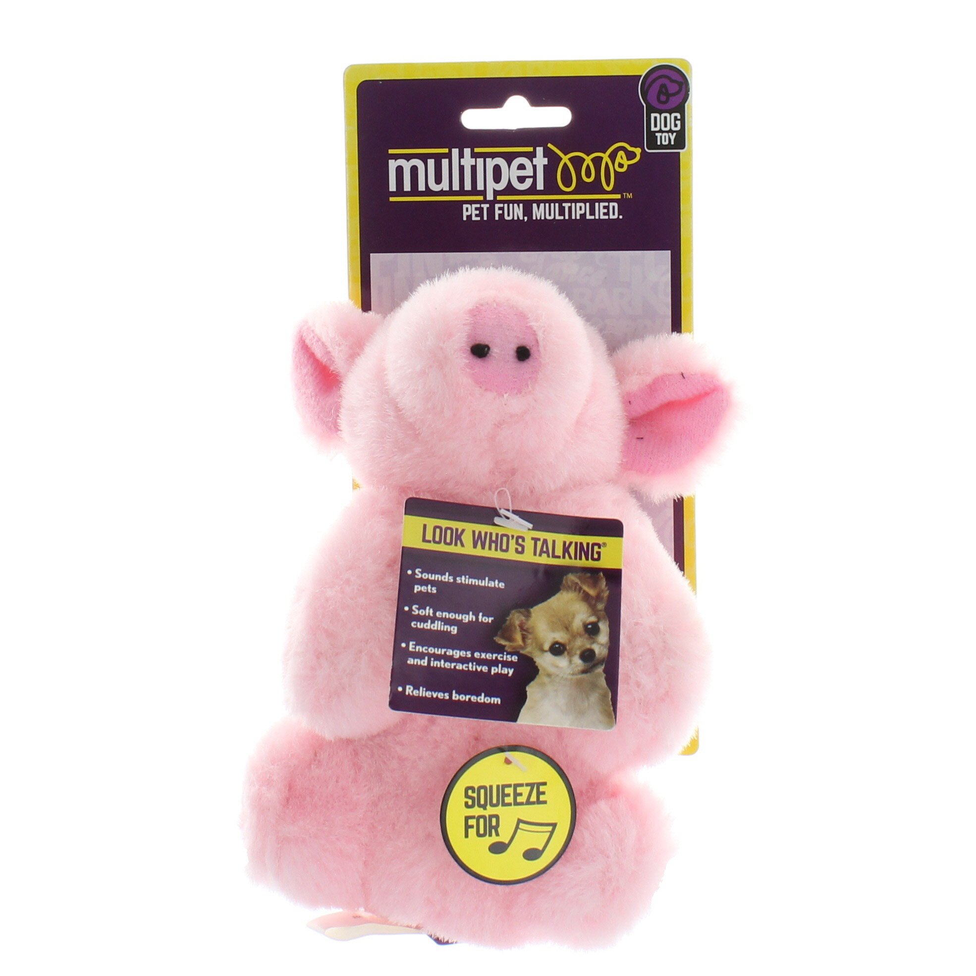 Multipet Look Who's Talking Dog Toy Assorted - Shop Dogs at H-E-B