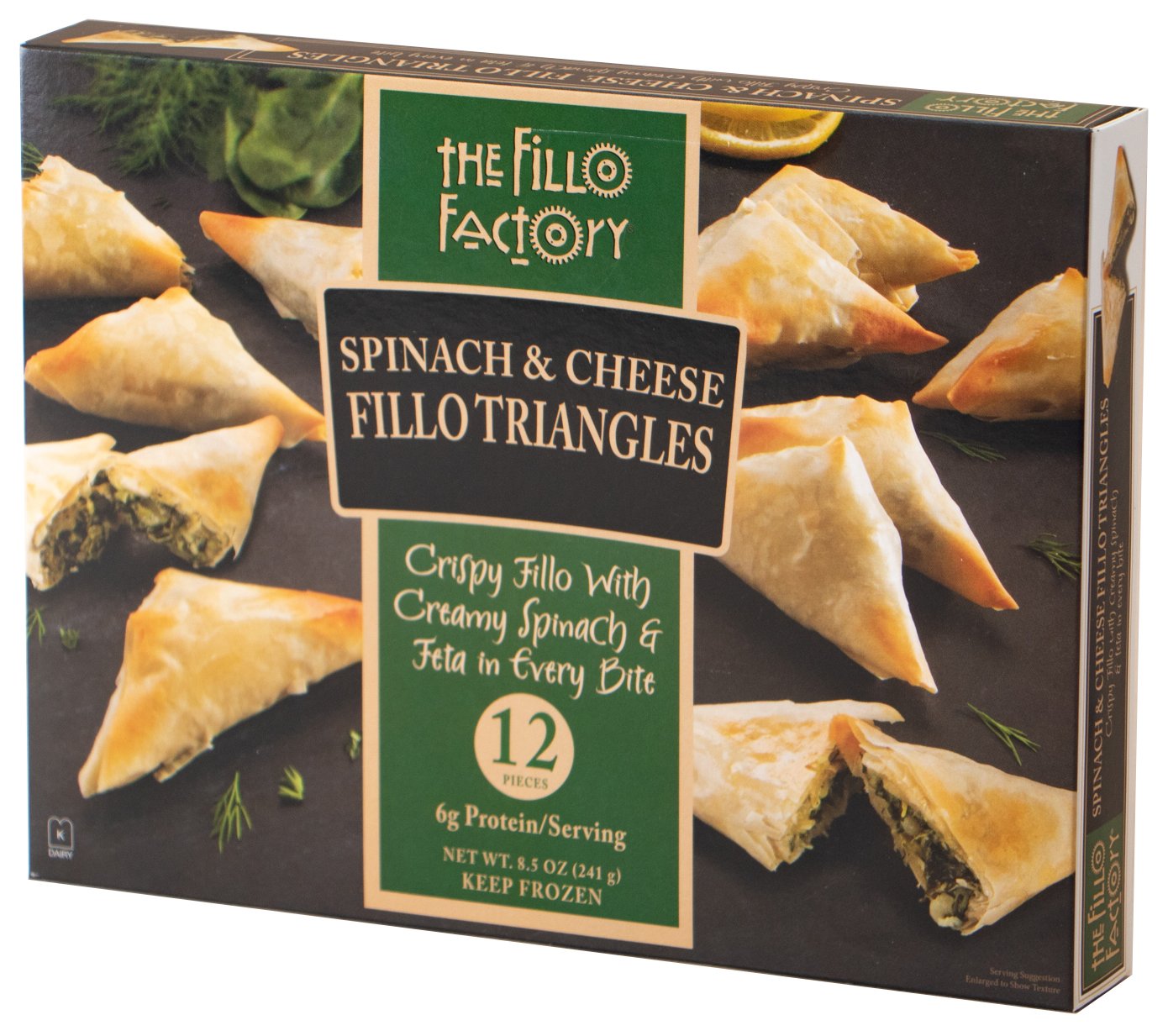 The Fillo Factory Spinach Cheese Fillo Appetizers Shop Meals & Sides
