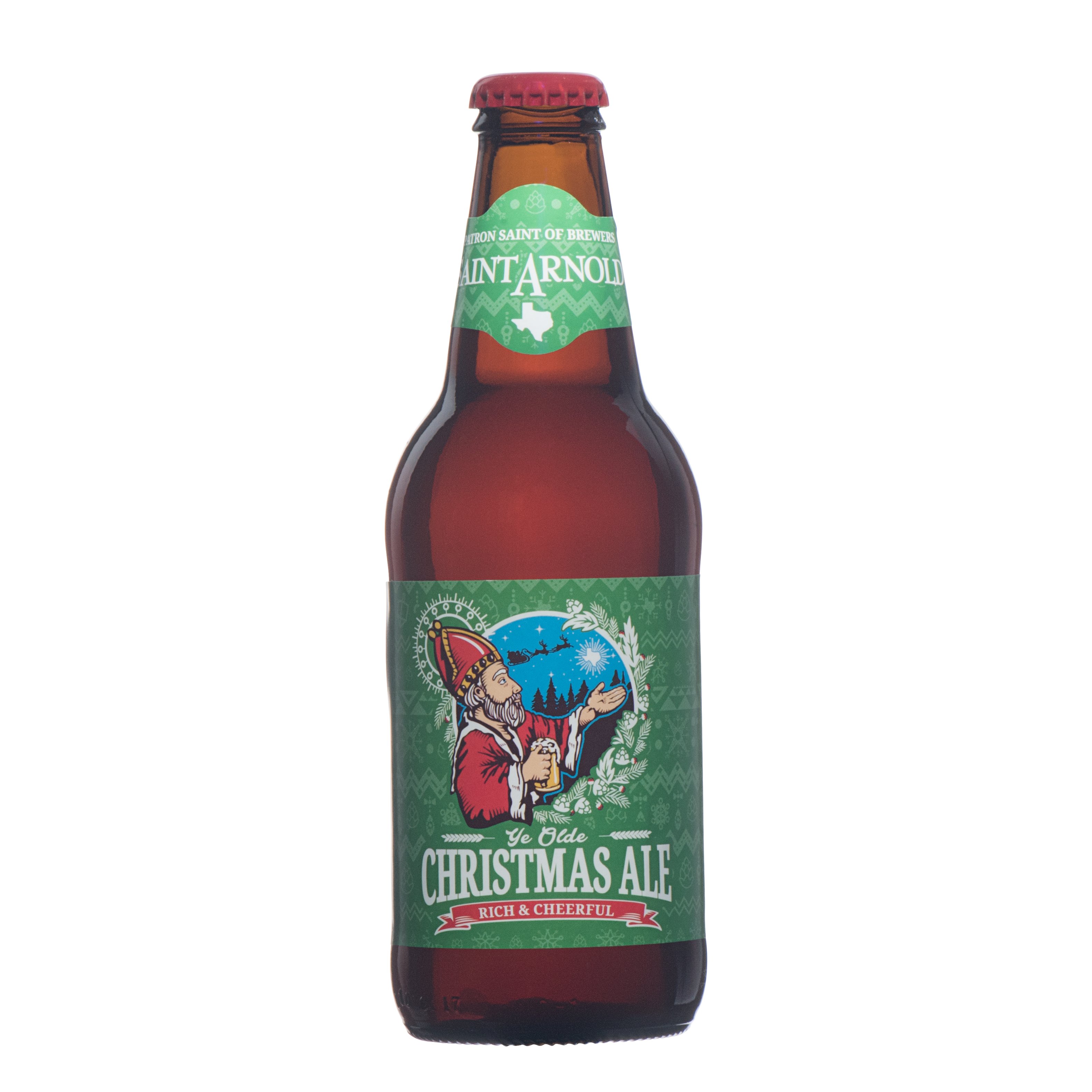 Saint Arnold Seasonal Christmas Ale Bottle Shop Beer at HEB