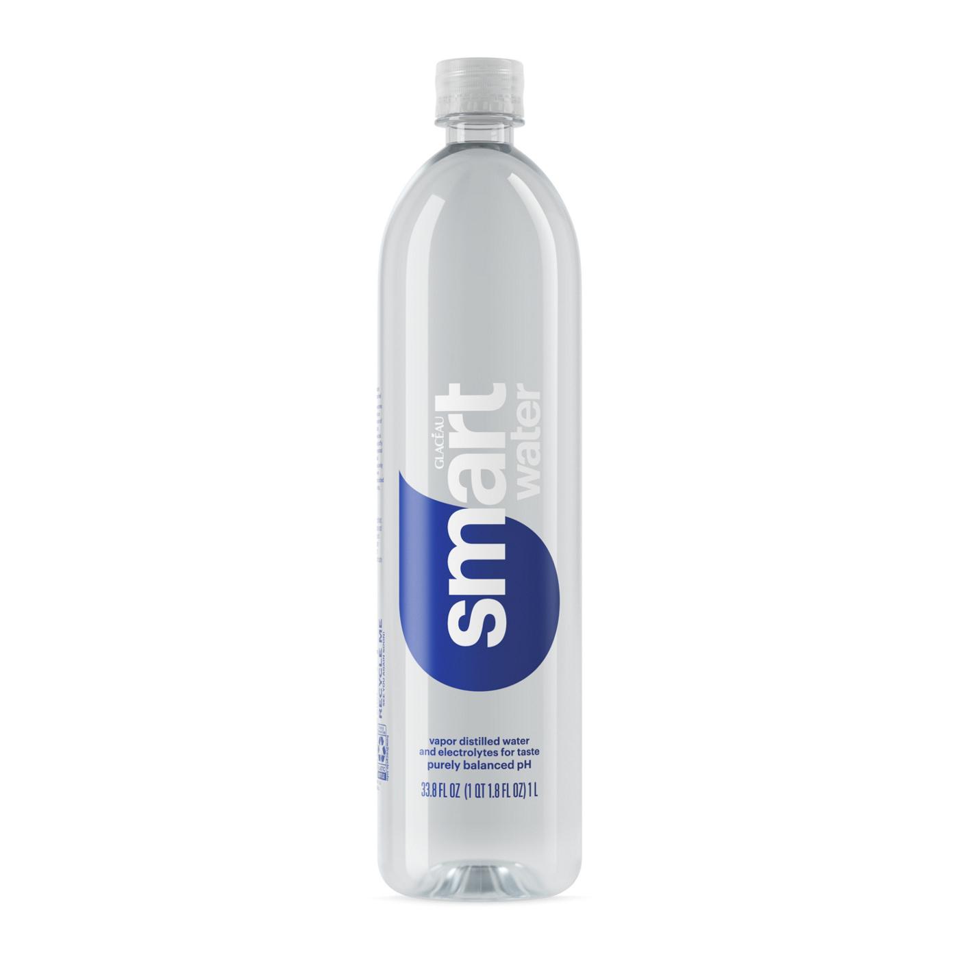 Glaceau Smartwater Vapor Distilled Electrolyte Water; image 1 of 5