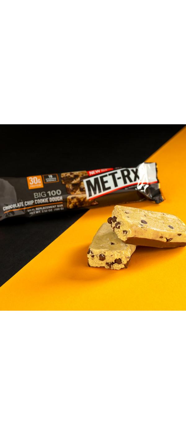 MET-Rx 30g Protein Meal Replacement Bar - Chocolate Chip Cookie Dough; image 3 of 6