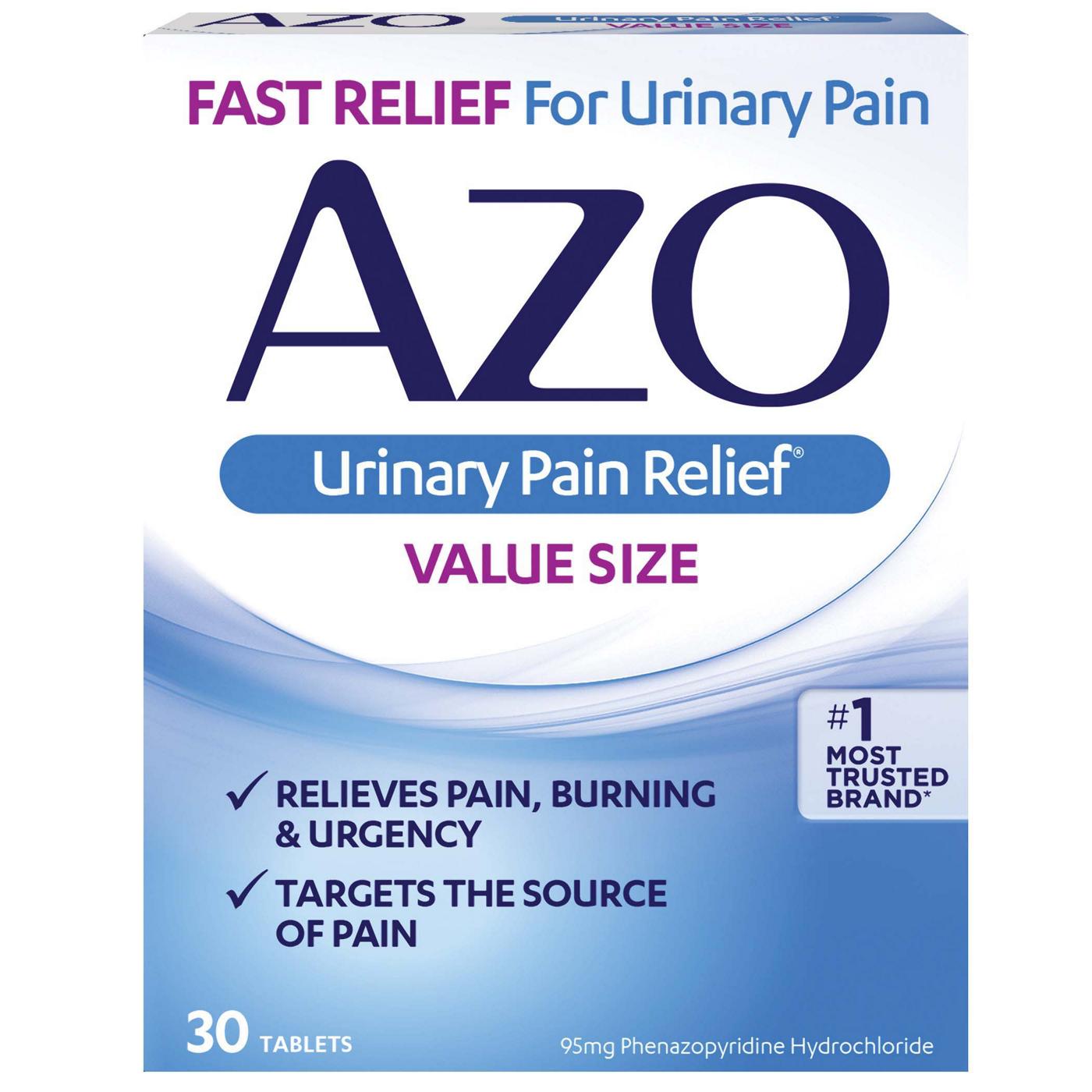 Azo Urinary Pain Relief; image 1 of 4