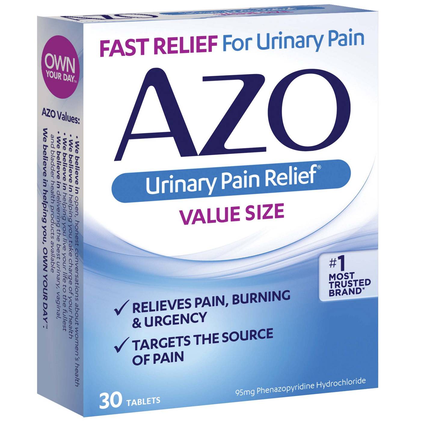 Azo Urinary Pain Relief; image 2 of 4