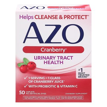 Azo Cranberry Tablets, 50 ct