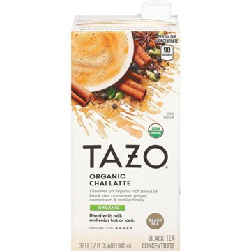 Tazo Organic Chai Latte Black Tea Concentrate