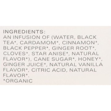 Tazo Organic Chai Latte Black Tea Concentrate
