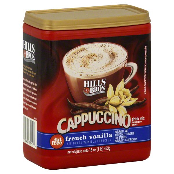 Hills Bros. Fat Free French Vanilla Cappuccino Drink Mix - Shop Coffee ...