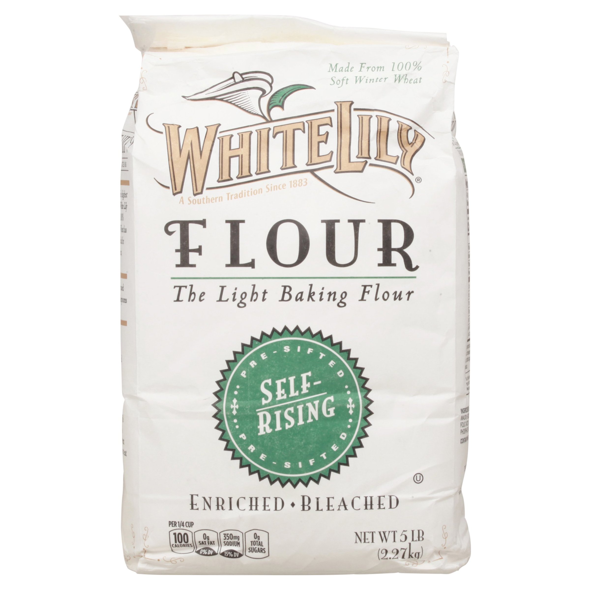 White Lily Self Rising Flour Shop Flour At H E B   000288325 1