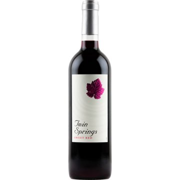 Twin Springs Sweet Red Texas Wine, 750 mL