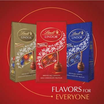 Lindt Lindor Milk Chocolate Truffles