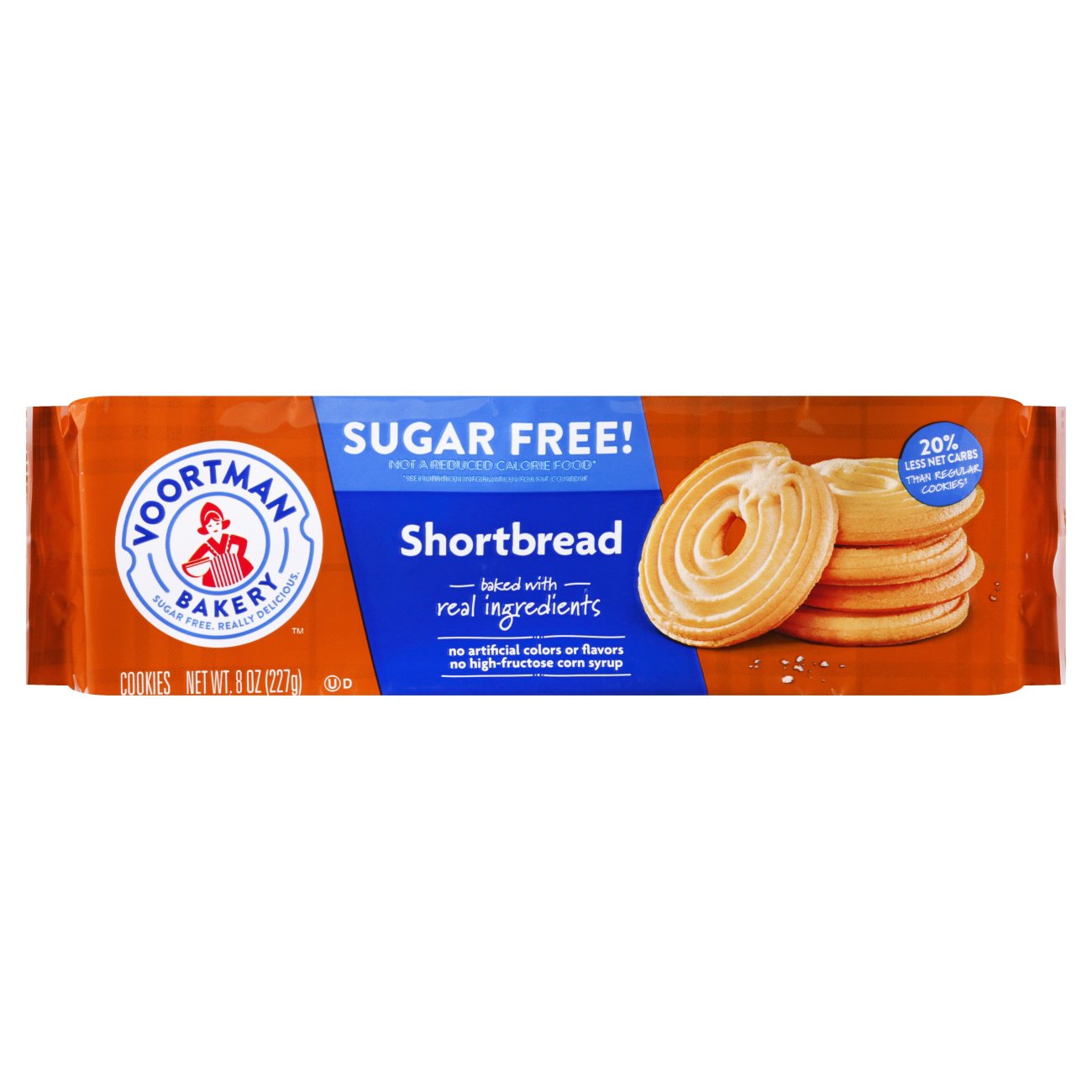 Voortman Bakery Sugar Free Shortbread Swirl Cookies Shop Cookies At H E B 4029