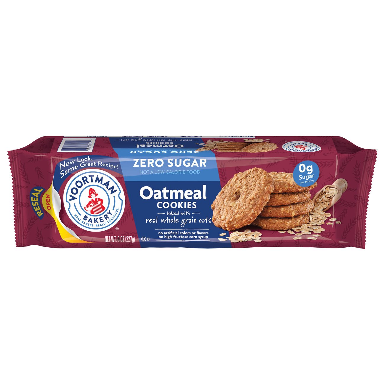 Voortman Bakery Zero Sugar Oatmeal Cookies - Shop Cookies at H-E-B