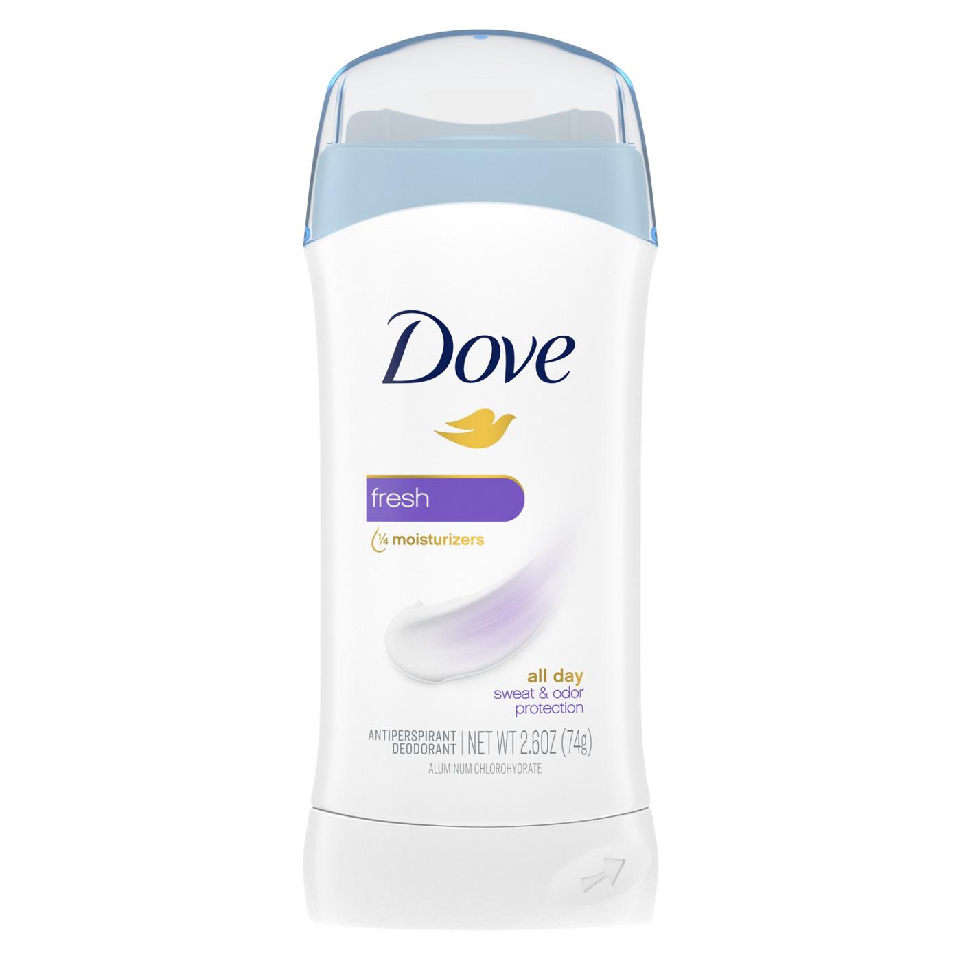 Dove Invisible Solid Antiperspirant Deodorant - Fresh; image 1 of 10