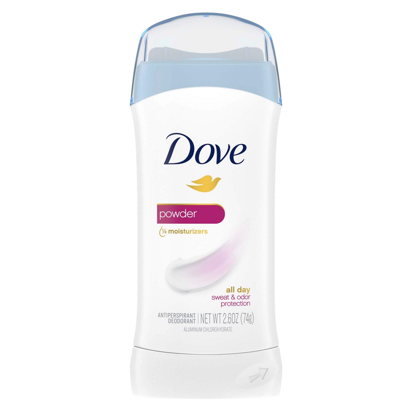 Dove Invisible Solid Antiperspirant Deodorant - Powder; image 1 of 3