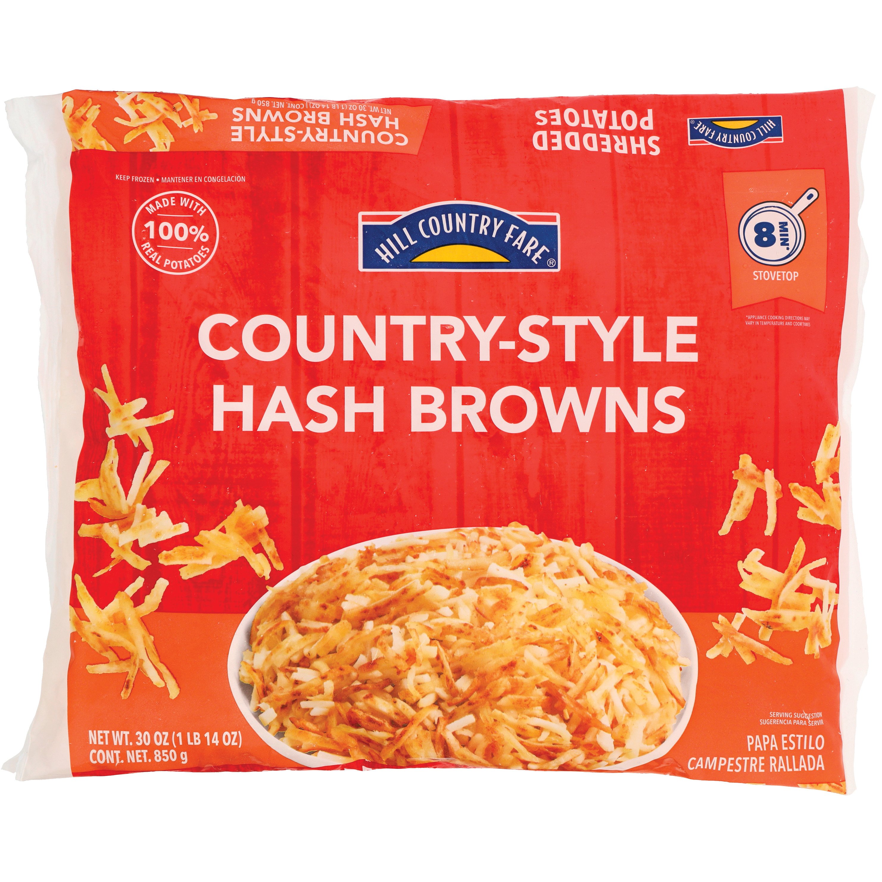 Mr Dell's Shredded Hash Browns Original Potato Shreds